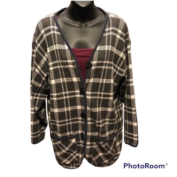 VINTAGE Diane von Furstenberg Cardigan - Picture 1 of 9